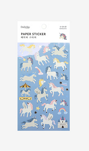 Paper Sticker - 01 Unicorn