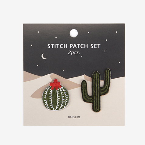 Iron-On Patch Set - Cactus