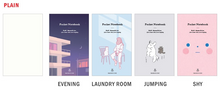 Load image into Gallery viewer, Plain Pocket Notebook - Evening