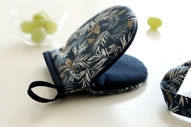 Potholder - Azure Leaf