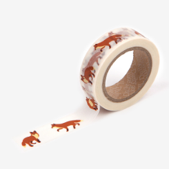 Winter Fox Washi Tape - 50