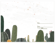Load image into Gallery viewer, Tiny Traveller - Cactus Patch Postcard