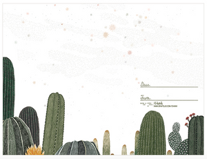 Tiny Traveller (Cactus Patch) - Postcard